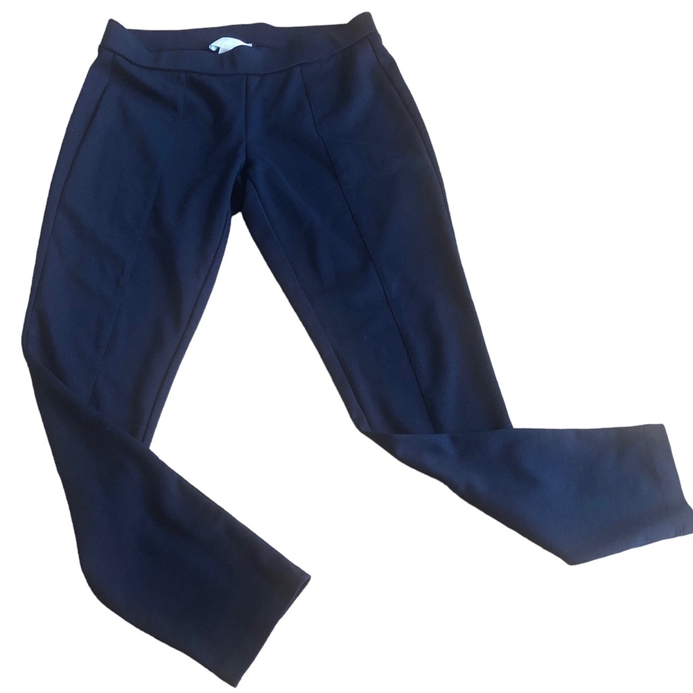 MICHAEL KORS Black Straight Leg Stretch Pull On Pants